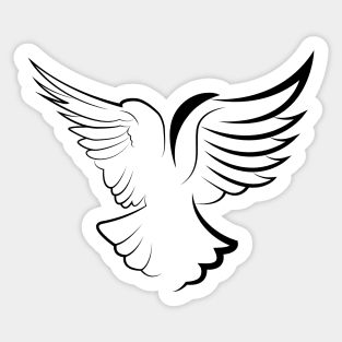 bird art Sticker